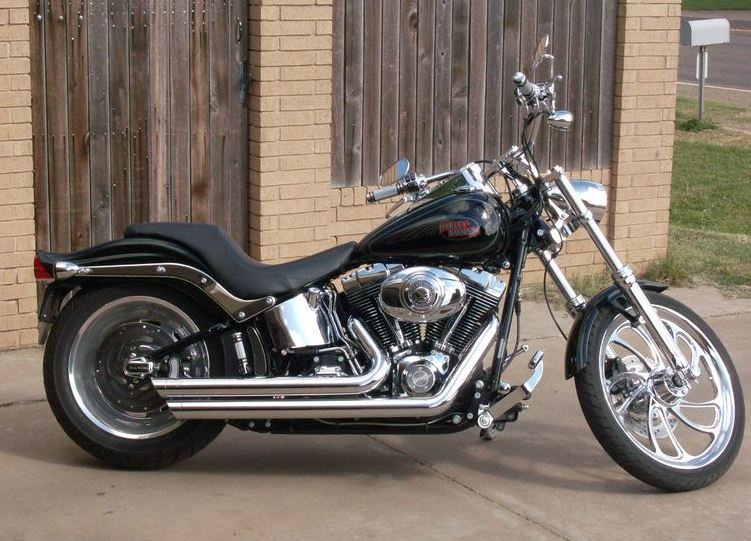 http://commons.wikimedia.org/wiki/File:2008_Harley_Davidson_FXSTC_Softail_Custom_.jpg