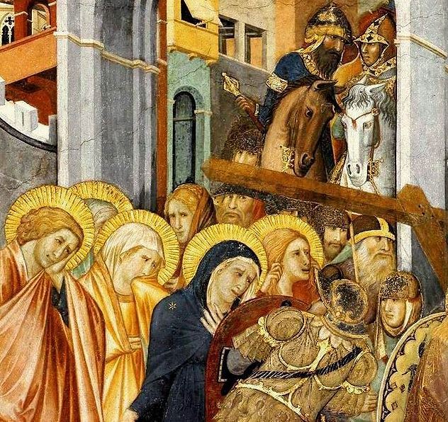 http://en.wikipedia.org/wiki/File:Assisi_frescoes_detail_pietro_lorenzetti_2.jpg