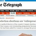 Gendercide: the reality of sex-selective abortion in the UK