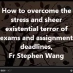 How to overcome the stress and sheer existential terror of exams and assignment deadlines
