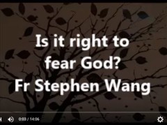 Is it right to fear God?
