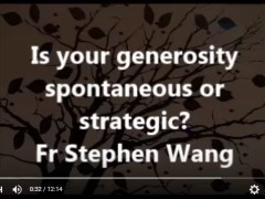 Is your generosity spontaneous or strategic?