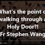 What’s the point of walking through a Holy Door?!
