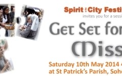 Spirit in the City, Preparation Event: Saturday 10th May