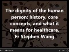 The dignity of the human person: history, core ideas, and implications for healthcare