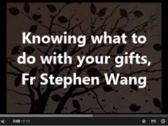 Knowing what to do with your gifts