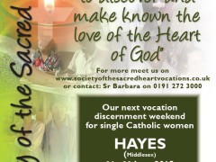 Vocation discernment weekend for Catholic women