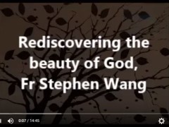 Rediscovering the beauty of God