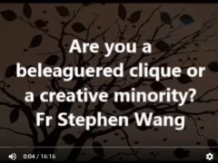 Are you a beleaguered clique or a creative minority?